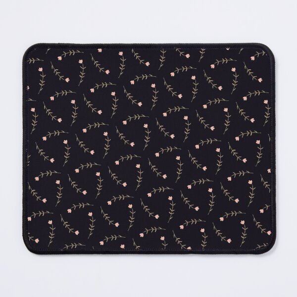 Item preview, Floral triangle. Pink flower. Black background designed and sold by Alex Blud.