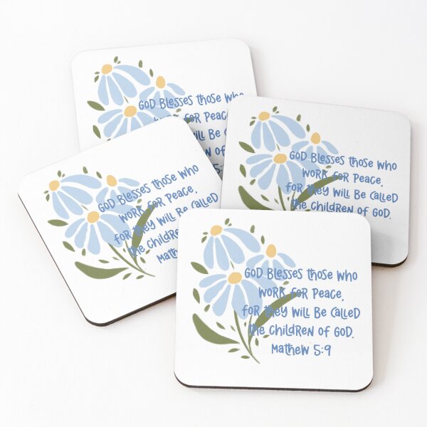 Item preview, Matthew 5:9 — “Blessed are the peacemakers. designed and sold by byhannahart.
