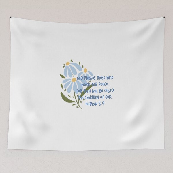 Item preview, Matthew 5:9 — “Blessed are the peacemakers. designed and sold by byhannahart.
