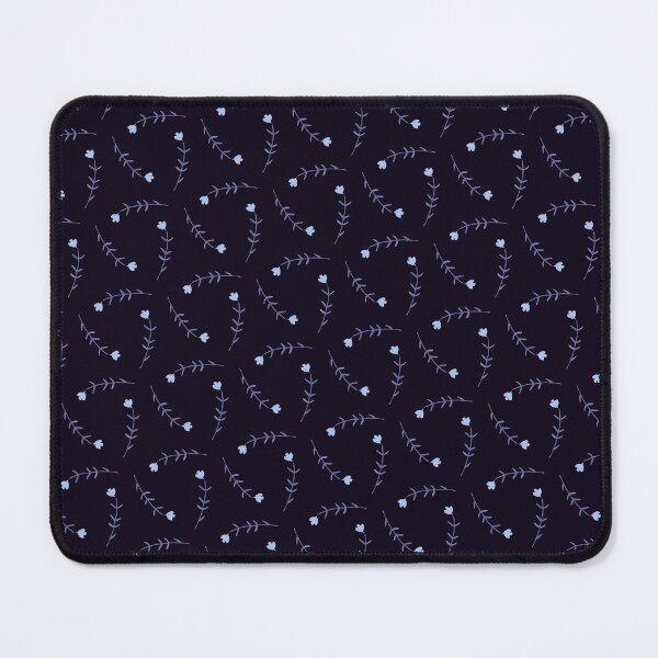 Item preview, Floral triangle. Blue flower. Dark blue background designed and sold by Alex Blud.