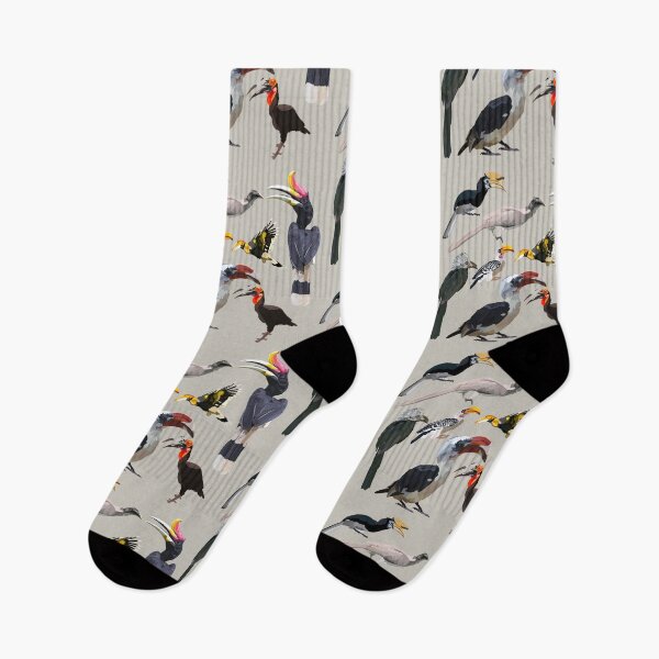 Item preview, H is for Hornbill,Hornbill Illustration – Striking Tropical Bird with Iconic Beak Artwork designed and sold by PrettylittlepastelUk.