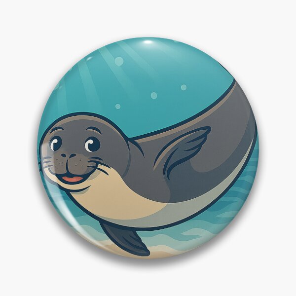 Item preview, Waianae Snorkling Monk Seal designed and sold by m00n.m0nkey$_&_sPACE.$hark.