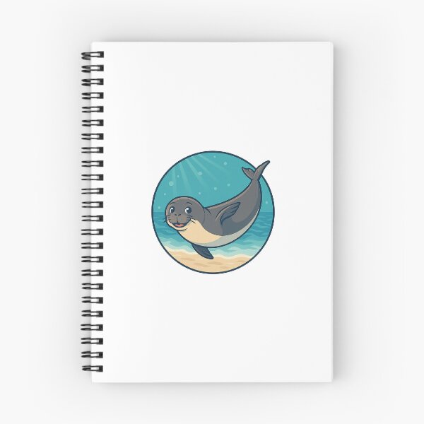 Item preview, Waianae Snorkling Monk Seal designed and sold by m00n.m0nkey$_&_sPACE.$hark.