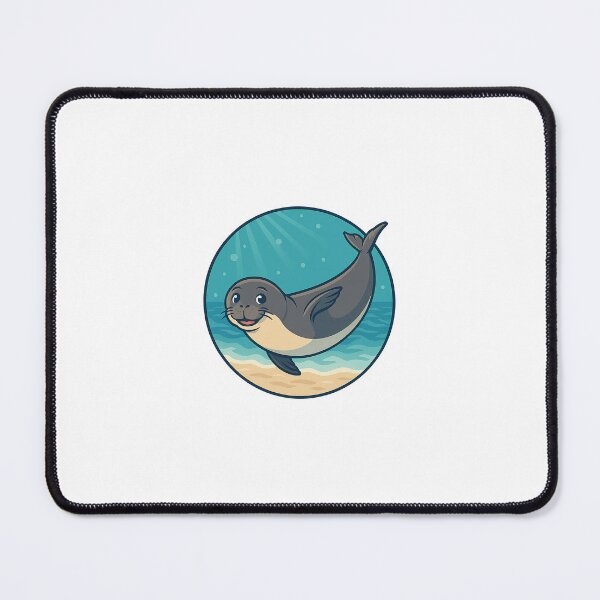 Item preview, Waianae Snorkling Monk Seal designed and sold by m00n.m0nkey$_&_sPACE.$hark.