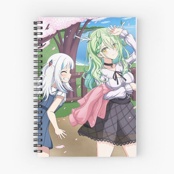 Item preview, Gawr Gura + Ceres Fauna Hololive vTuber Art designed and sold by James Perrott.