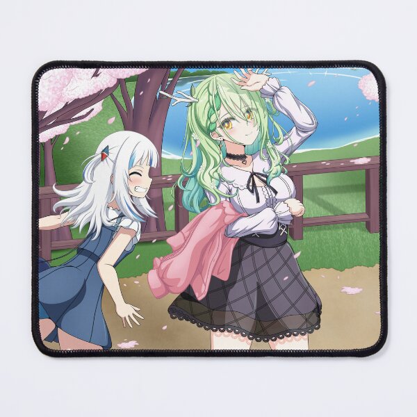 Item preview, Gawr Gura + Ceres Fauna Hololive vTuber Art designed and sold by James Perrott.
