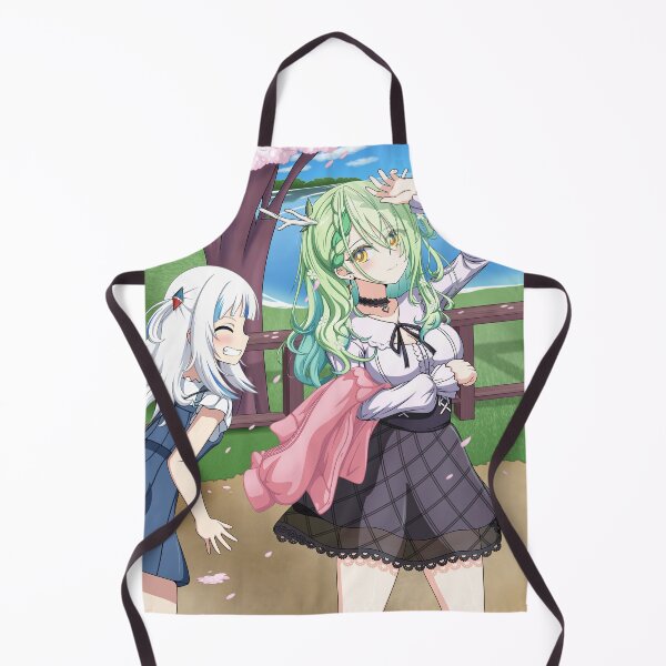 Item preview, Gawr Gura + Ceres Fauna Hololive vTuber Art designed and sold by James Perrott.