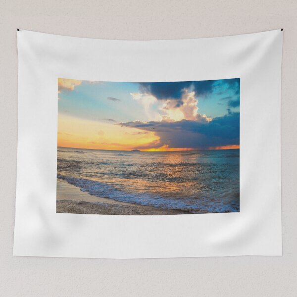 Item preview, Golden Horizon Over Aguada’s Tranquil Shores designed and sold by Por.Ahi.PR.