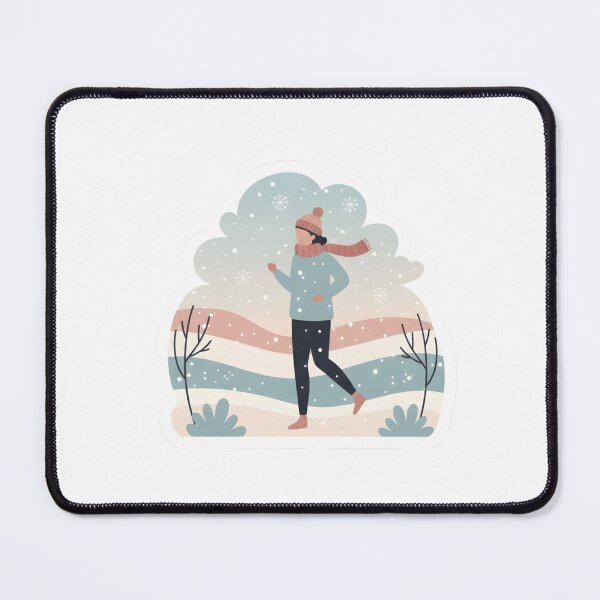 Item preview, Hot Girl Walk Cozy Winter Aesthetic Self Care Jogging designed and sold by StickyGuys.