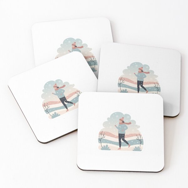 Item preview, Hot Girl Walk Cozy Winter Aesthetic Self Care Jogging designed and sold by StickyGuys.