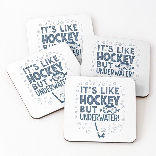 Item preview, Funny Underwater Hockey Quote | It’s Like Hockey… But Underwater! designed and sold by VividOrganica.