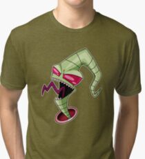 Earthworm Zim Tri-blend T-Shirt