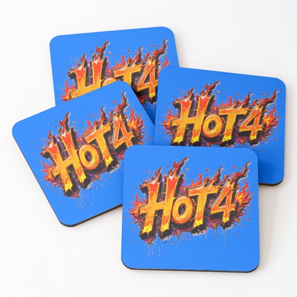 Item preview, HOT4 in graffiti flame style lettering designed and sold by Hot4Shirt.