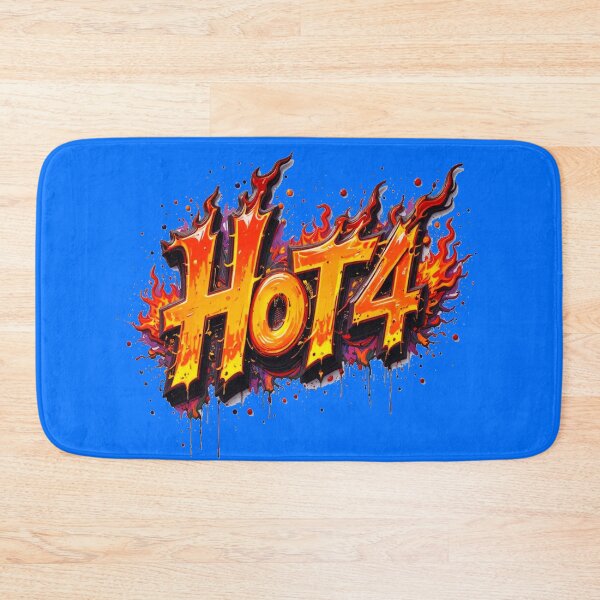 Item preview, HOT4 in graffiti flame style lettering designed and sold by Hot4Shirt.