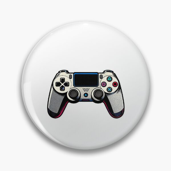 Artikelvorschau, lebendige Illustration eines Gaming-Controllers entworfen und verkauft von LuckCraftStudio.