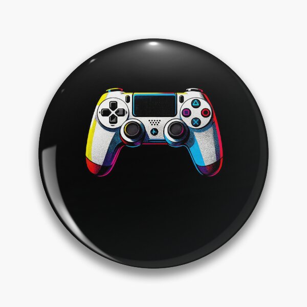 Item preview, Pop Art Gaming Controller Illustration designed and sold by LuckCraftStudio.