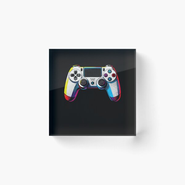 Item preview, Pop Art Gaming Controller Illustration designed and sold by LuckCraftStudio.