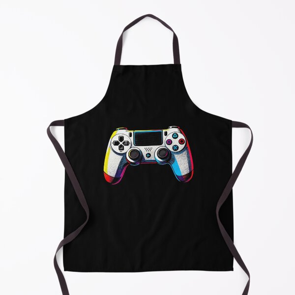 Item preview, Pop Art Gaming Controller Illustration designed and sold by LuckCraftStudio.