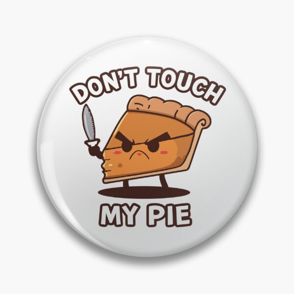 Item preview, Don't Touch My Pie - Cute Angry Pumpkin Pie Meme V.2 designed and sold by xMErCUrY03x.