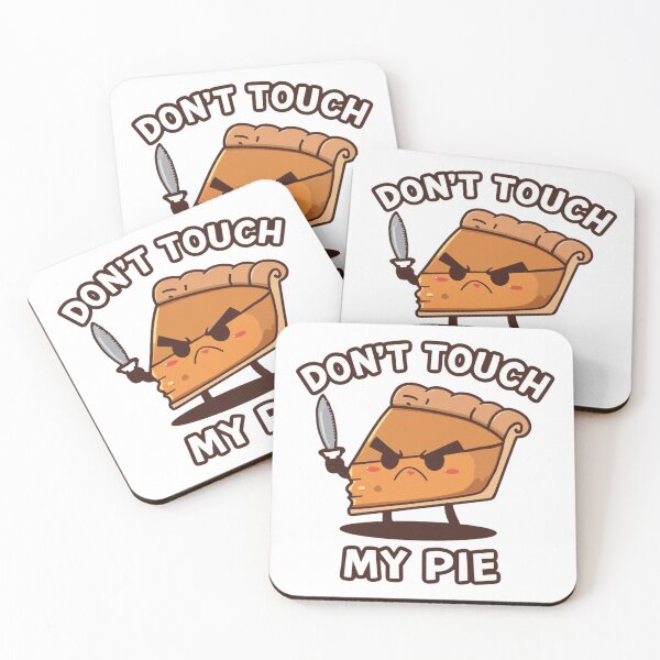 Item preview, Don't Touch My Pie - Cute Angry Pumpkin Pie Meme V.2 designed and sold by xMErCUrY03x.