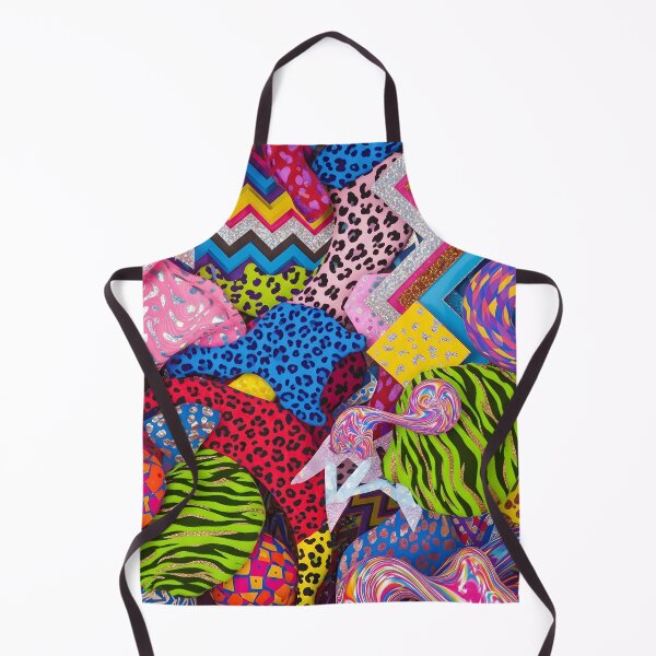 Item preview, Neon Maximalist Chaos. Cheetah and Zebra Pop Print. designed and sold by RBCTk.