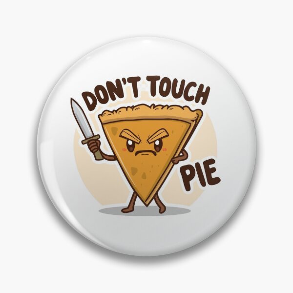 Item preview, Don't Touch My Pie - Cute Angry Pumpkin Pie Meme V.3 designed and sold by xMErCUrY03x.