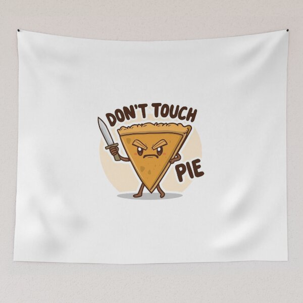 Item preview, Don't Touch My Pie - Cute Angry Pumpkin Pie Meme V.3 designed and sold by xMErCUrY03x.
