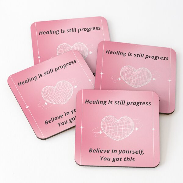 Item preview, Healing is still progress, believe in yourself - Motivational quote designed and sold by Mastalina99.