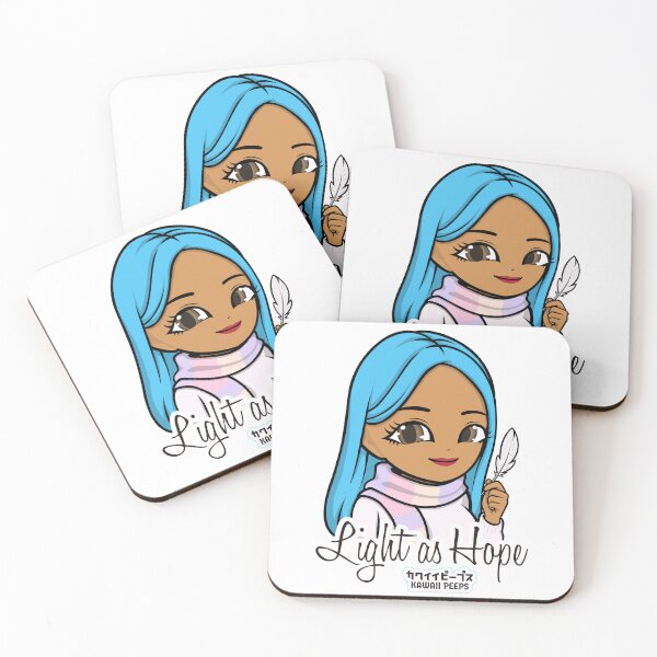 Item preview, Pastel Power Crew "Light as Hope" Design – Pastel Kawaii & Soft Girl Aesthetic Art designed and sold by P-L-Sardines.