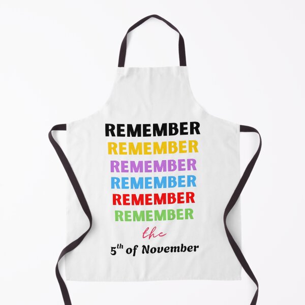 Item preview, “REMEMBER the Fifth – Guy Fawkes Night Typography Art” designed and sold by PixelInfinite.