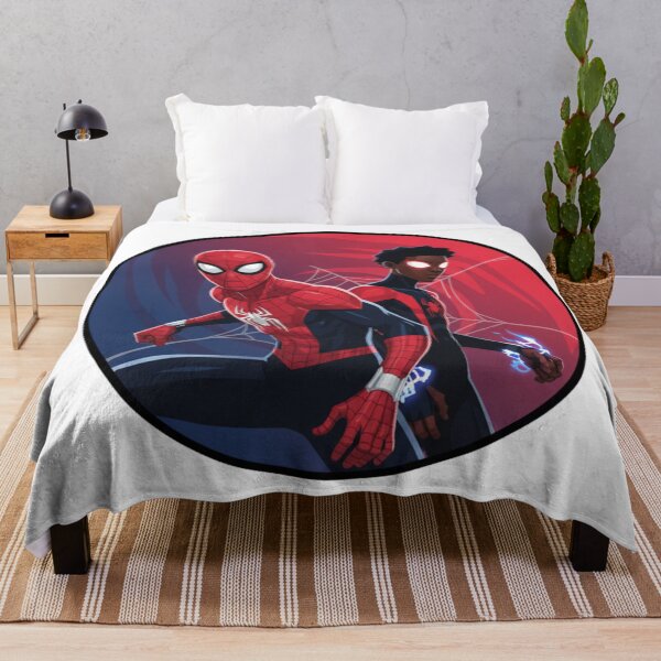 Item preview, Multiverse Heroes – Two Spiders United to Protect the City designed and sold by LoomisDreams.