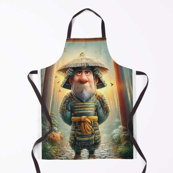 Artikelvorschau, Samurai-Krieger in friedlicher Waldlandschaft entworfen und verkauft von Artessie.