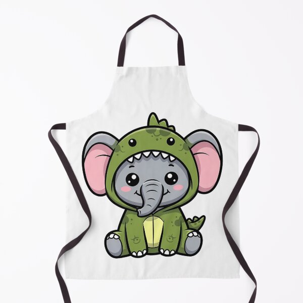 Item preview, Baby Elephant Dino Costume Kawaii designed and sold by k3rstman1.