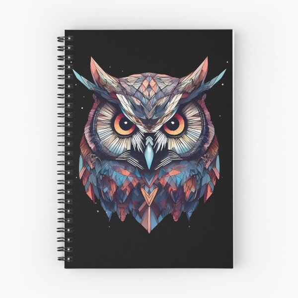 Item preview, Guardian of the Night - Geometric Owl designed and sold by Lumive.