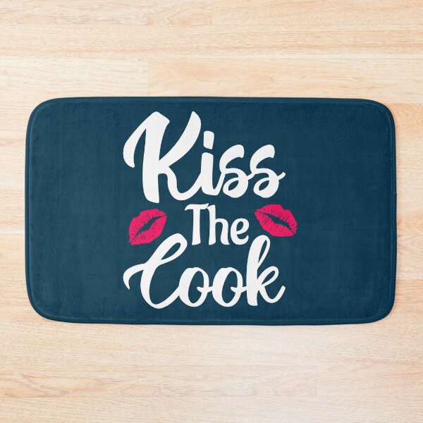 Item preview, Kiss The Cook Funny Novelty. Funny Cooking Quote. Cook Lover designed and sold by DesignHouse07.