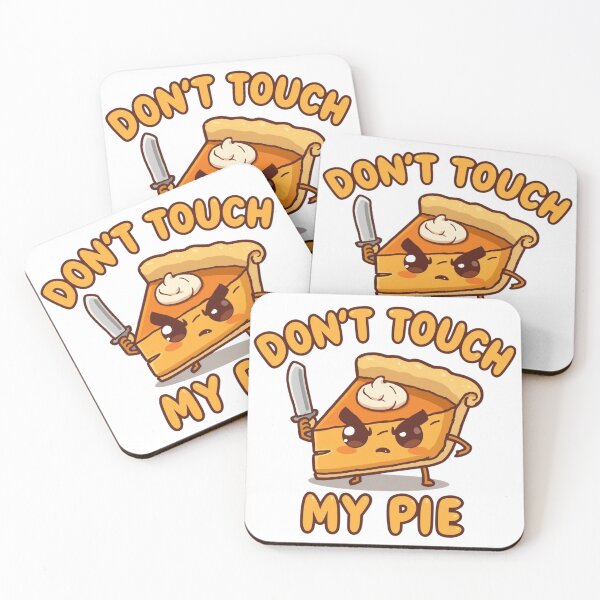 Item preview, Don't Touch My Pie - Cute Angry Pumpkin Pie Meme V.4 designed and sold by xMErCUrY03x.