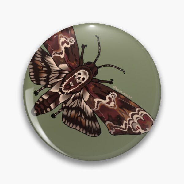 Item preview, Deaths head Hawkmoth designed and sold by Duck_in_a_bucket.