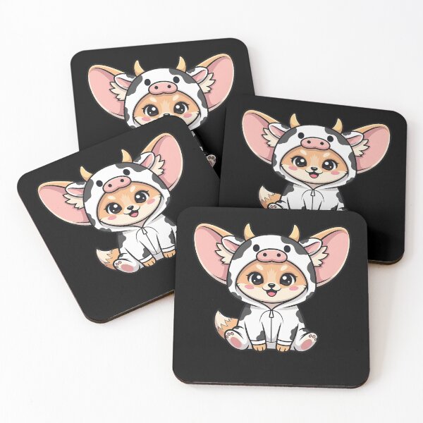 Item preview, Fennec Fox Cow Costume Kawaii Animal designed and sold by k3rstman1.