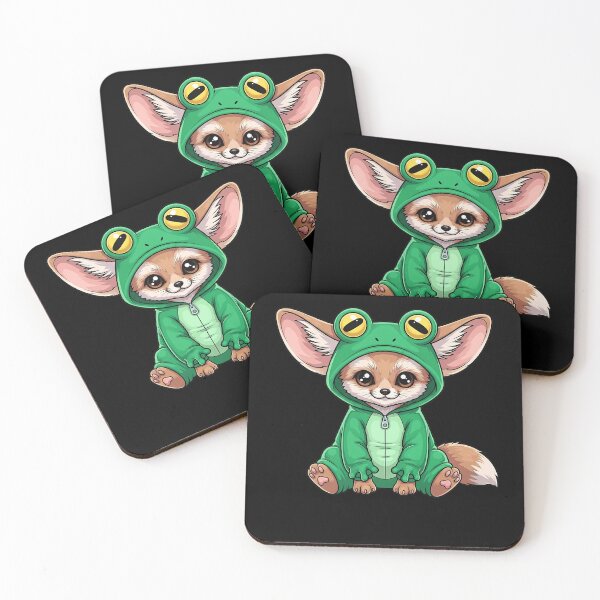 Item preview, Cute Fennec Fox Frog Costume Animal designed and sold by k3rstman1.