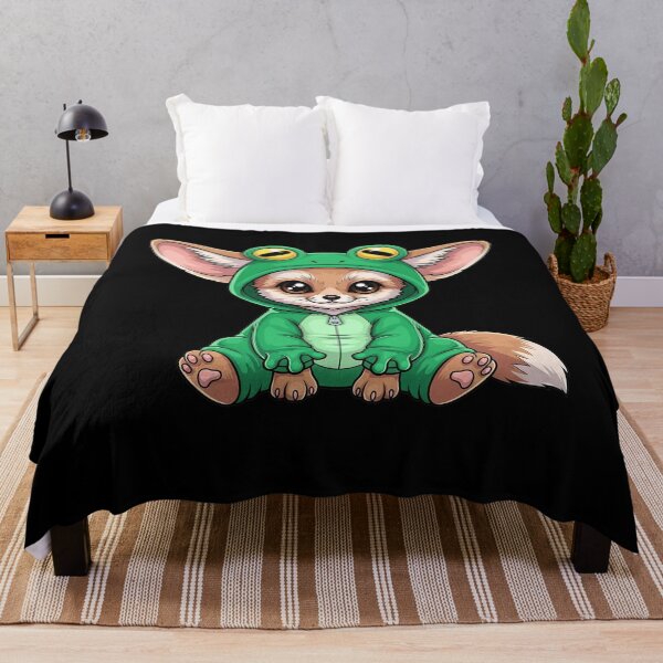 Item preview, Cute Fennec Fox Frog Costume Animal designed and sold by k3rstman1.