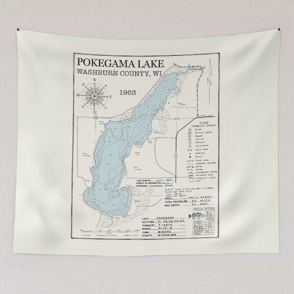 Item preview, Pokegama Lake WI Washburn County designed and sold by Jean Plout.
