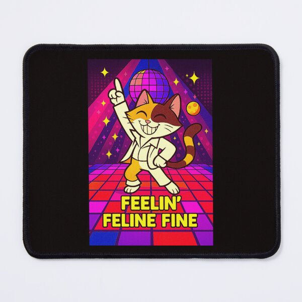 Item preview, FEELIN’ FELINE FINE designed and sold by Brickroad Dsigns.