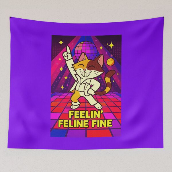 Item preview, FEELIN’ FELINE FINE designed and sold by Brickroad Dsigns.