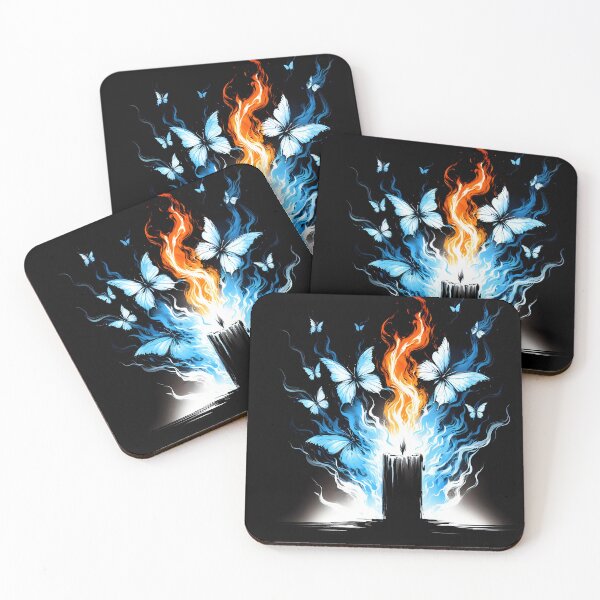 Item preview, Butterflies and Candle Flames, Ai Generated Art  designed and sold by ACC .
