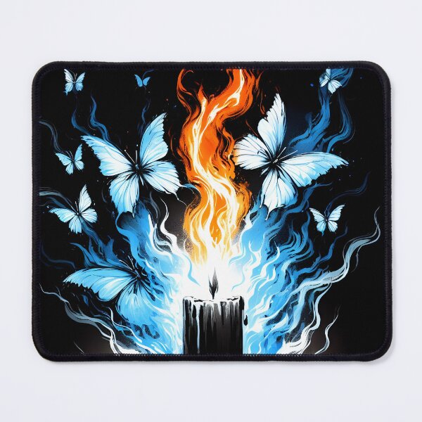 Item preview, Butterflies and Candle Flames, Ai Generated Art designed and sold by ACC .