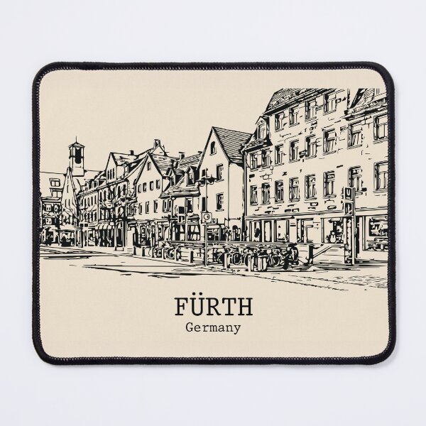 Item preview, Fürth - Germany designed and sold by Lakeric Cityscapes.