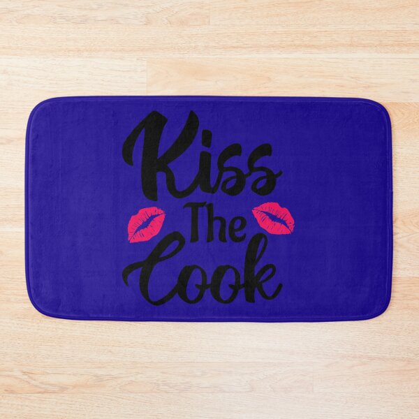 Item preview,  Kiss The Cook Funny Novelty. Funny Cooking Quote. Cook Lover designed and sold by DesignHouse07.