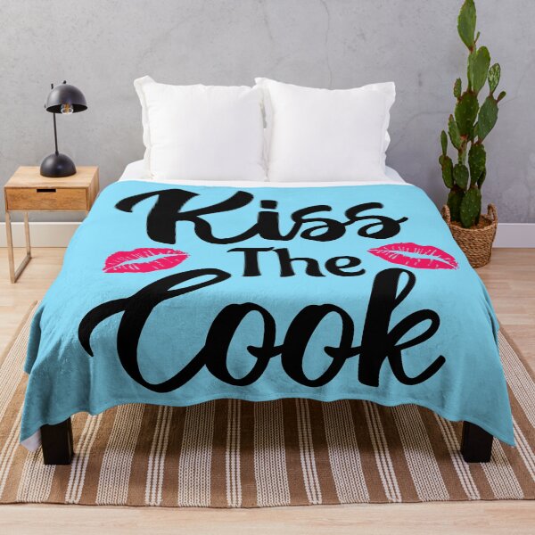 Item preview,  Kiss The Cook Funny Novelty. Funny Cooking Quote. Cook Lover designed and sold by DesignHouse07.