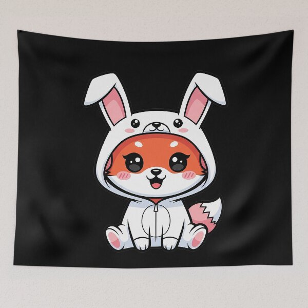 Item preview, Cute Fox Bunny Costume Kawaii Animal designed and sold by k3rstman1.