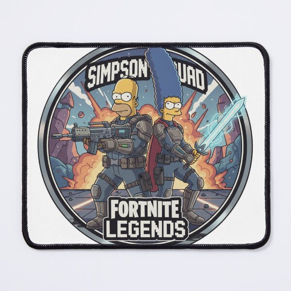 Item preview, Futuristic Cartoon Duo – Family Heroes on an Explosive Mission designed and sold by LoomisDreams.